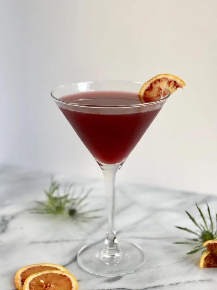 Blood Orange Martini