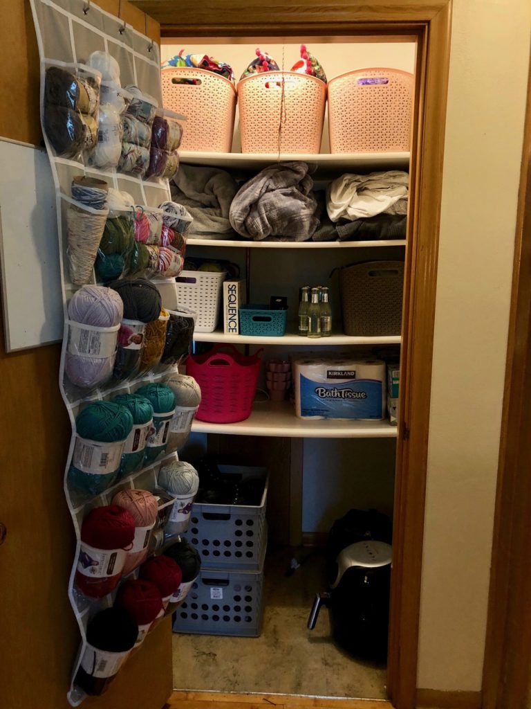 Clean closet!