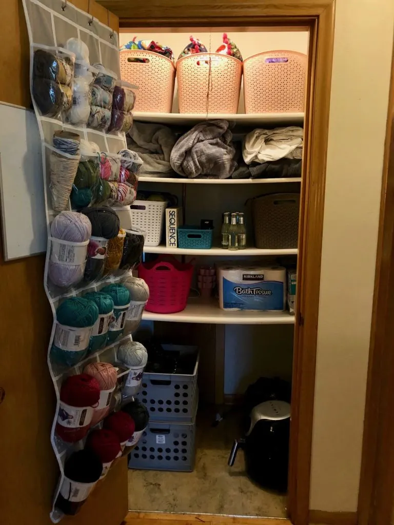 How to Declutter Your Hall Closet - I Give No Sips