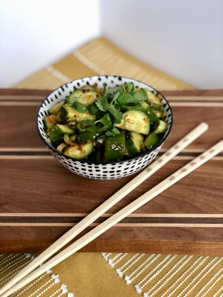 marinated cucumbers