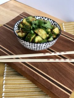 marinated cucumbers